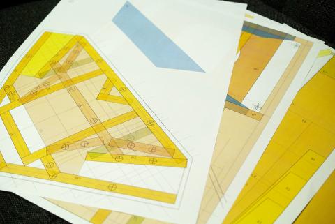 【深淵オーディオ】(1) A3用紙とDaiso木材で作る’偽Autograph’