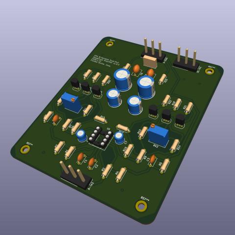【深淵オーディオ】(1)回路設計 OPA Bi-Variable Push-Pull Composit Amplifier（ヘッドホンアンプ）自作